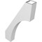 Ekena Millwork 3 1/2-in. W x 16-in. D x 28-in. H Westlake Architectural Grade PVC Knee Brace BRCP035X16X28WTL - alternate 5